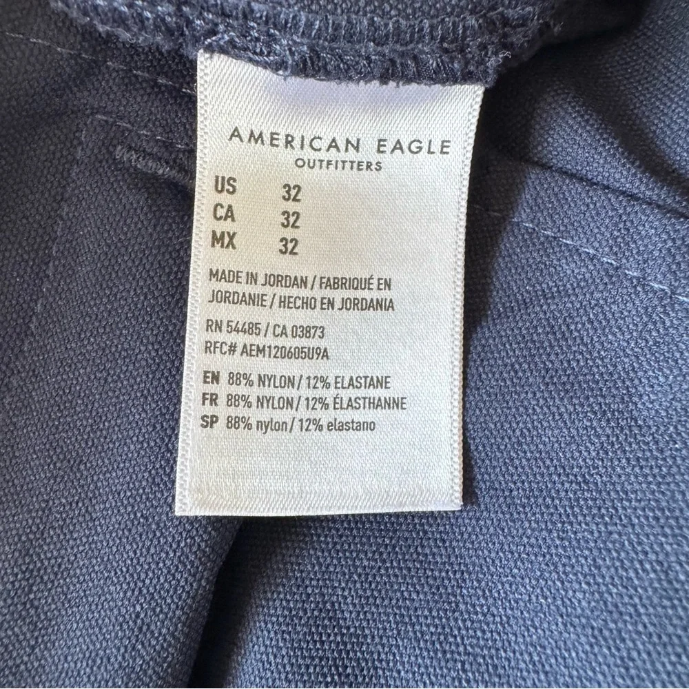 American Eagle AE Men's 24/7 Flex Club Short Above The Knee 7” Navy Size 32